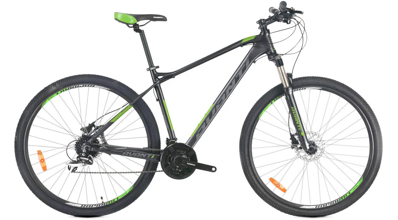 Фотография Велосипед Avanti CANYON 27,5" 650B, размер L рама 19", Черно-зеленый